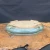 12 inch oval sea-foam green Yixing bonsai pot, No. 1862m, view 6