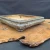 12-Inch Shallow Glazed Rectangle Yixing Ceramic Bonsai Pot Up Close View
