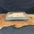 12-Inch Shallow Glazed Rectangle Yixing Ceramic Bonsai Pot