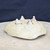 Bruce Lenore bonsai pot No. 177 turned upside down to show the feet