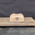 Andy Arnault bonsai pot No. 731 turned upside down to show the feet