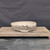 8 inch Andy Arnault round bonsai pot, speckled stoneware with rugged rock edge, No. 732
