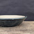 Close-up of the glossy dark green glaze on Andy Arnault bonsai pot No. 740
