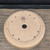 Bottom of Andy Arnault bonsai pot No. 744 with drainage holes and the potter's chop