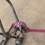 Small handcrafted found-object robot sculpture, robot 22346, close-up of the screw hands and feet