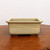 Cream Glazed Rectangle Japanese Bonsai Pot (Choose Size)