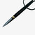 Yoshiaki A3 carbon steel bonsai shears arranged diagonally on a white background