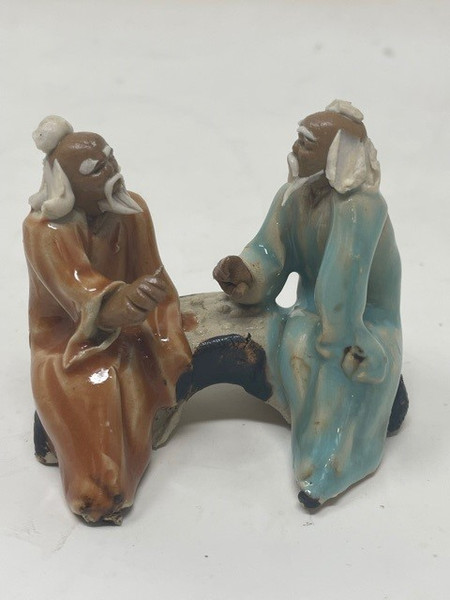 Chinese Figurine - Two Men Large (F-116) Chinese Figurine - Two Men Large (F-116)
