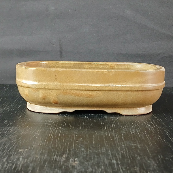 6" Green-ish Glazed Yixing Pot (YX1117b)