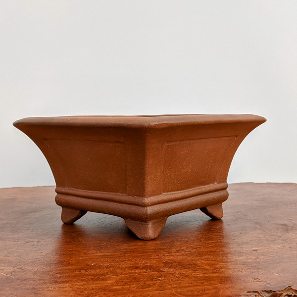 7" Unglazed Ceramic Pot (1419)