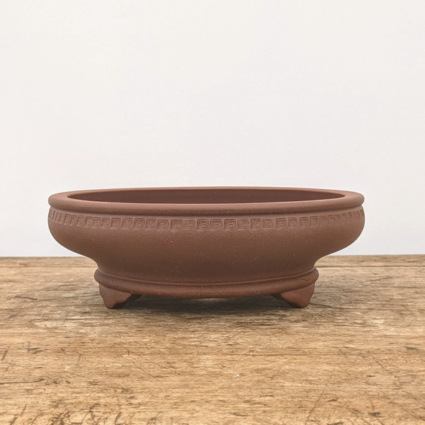 7" Unglazed Yixing Bonsai Pot (No. 1791)