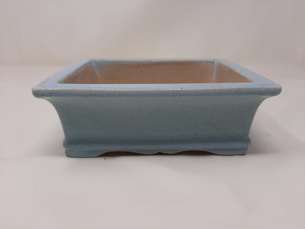 7" Quality Rectangle Glazed Yixing Pot (YX1043c)