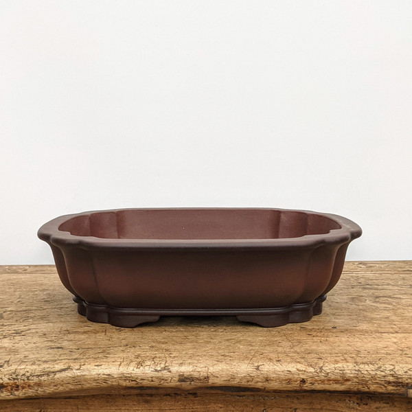 13" Unglazed Yixing Bonsai Pot (No. 1707)