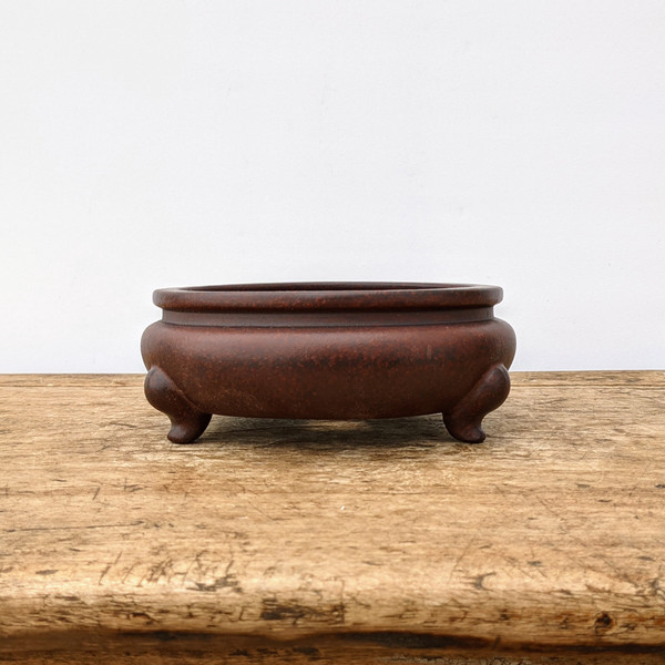 6" Unglazed Yixing Bonsai Pot (No. 1960)