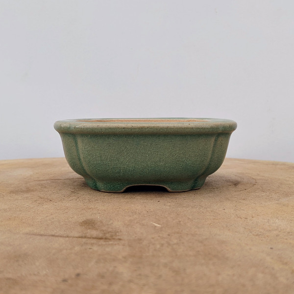 5" Glazed Yixing Bonsai Pot (No. 894b)