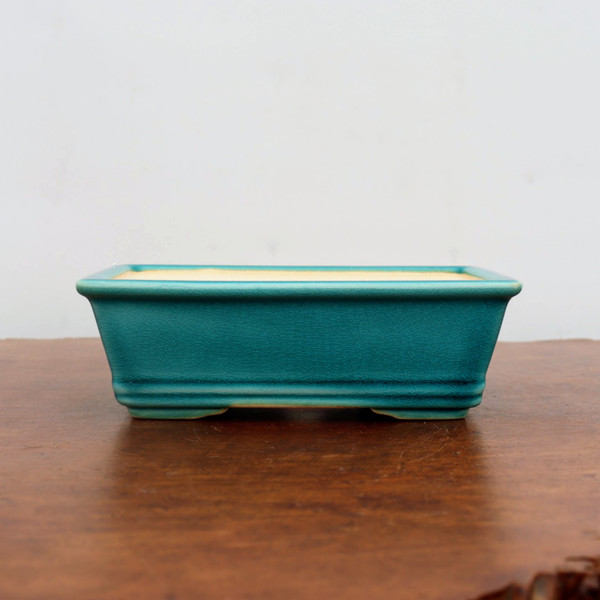 7" Glazed Yixing Bonsai Pot (No. 2054)