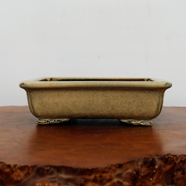 10" Glazed Yixing Bonsai Pot (No. 2319c)