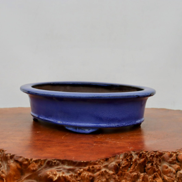 13-Inch Glazed Yixing Bonsai Pot (No. 2299e)