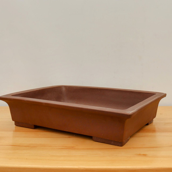 18-Inch Unglazed Yixing Bonsai Pot (No. 2473)