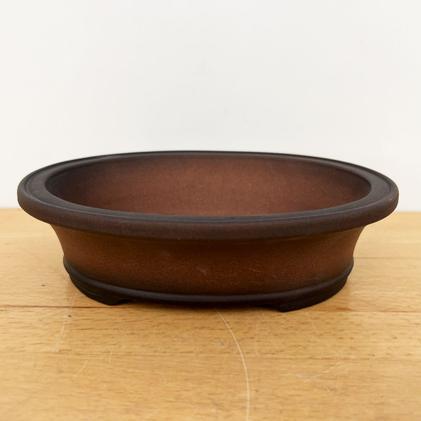 12 Oval Yixing Bonsai Pot (No. 801a)