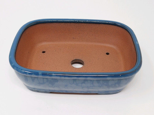 6-Inch Glazed Yixing Bonsai Pot (YX1093A) 6-Inch Glazed Yixing Bonsai Pot (YX1093A)