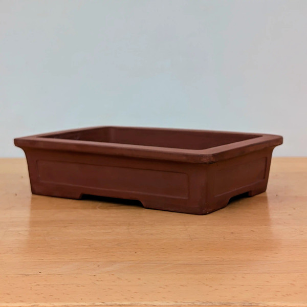 9" Unglazed Japanese Bonsai Planter