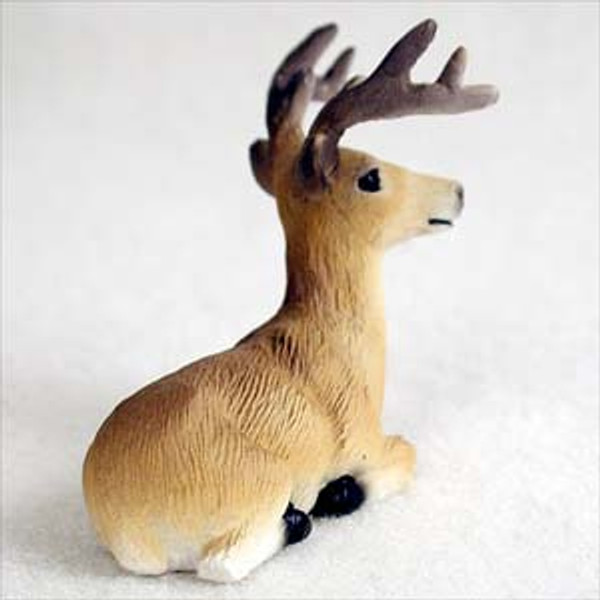 Deer Buck Bonsai Tree Figurine