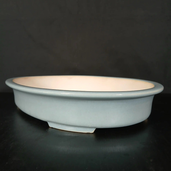 pot⭐︎アウトレット2キロ、250×4 Pots - Glazed Bonsai Pots - 15-20 inches - Bonsai Outlet