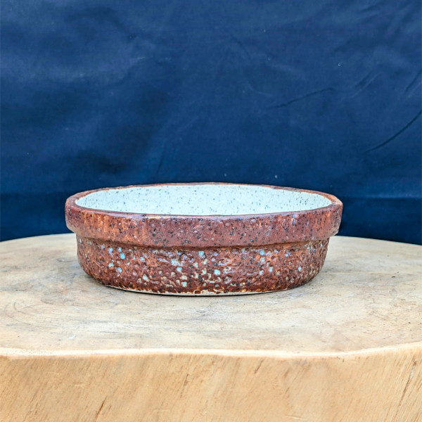 6" Handcrafted Ceramic Bonsai Pot by Andrew Arnault (No. 625)