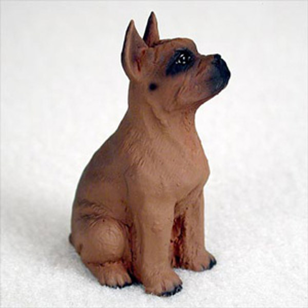 Boxer Tawny Bonsai Tree Figurine 2 Boxer Tawny Bonsai Tree Figurine 2