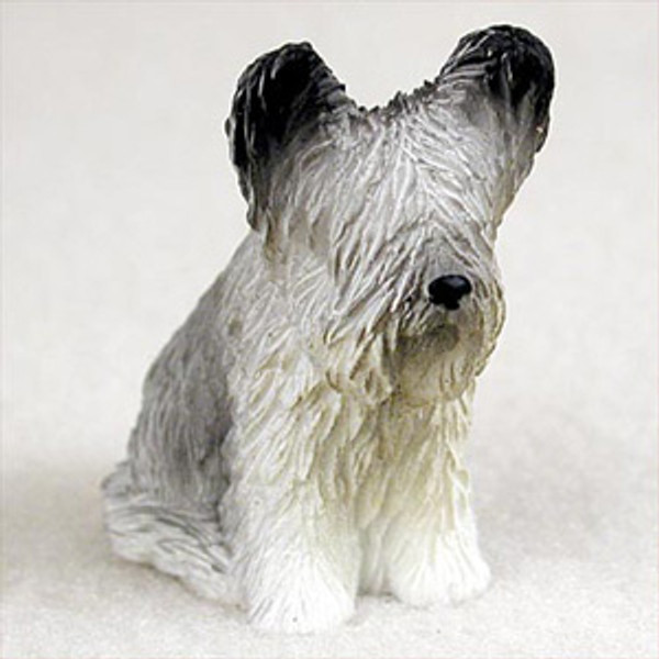 Skye Terrier Bonsai Tree Figurine Skye Terrier Bonsai Tree Figurine