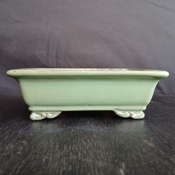 7-Inch Glazed Yixing Bonsai Pot (No. 2325c)