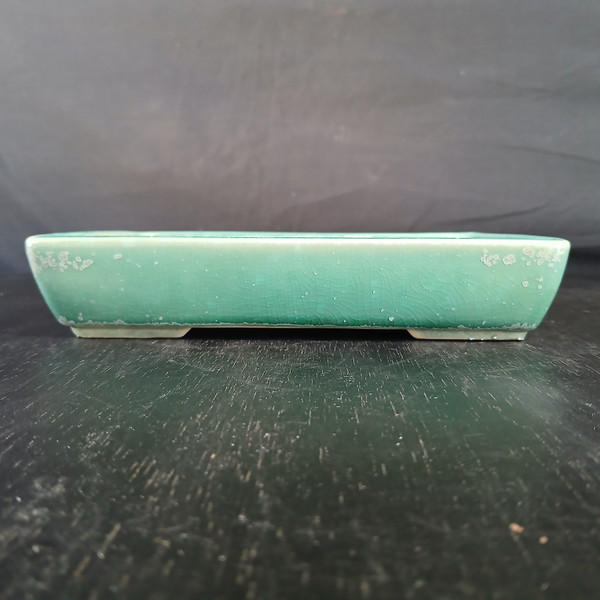 8 3/4" Glazed Yixing Pot (No. 2511b)