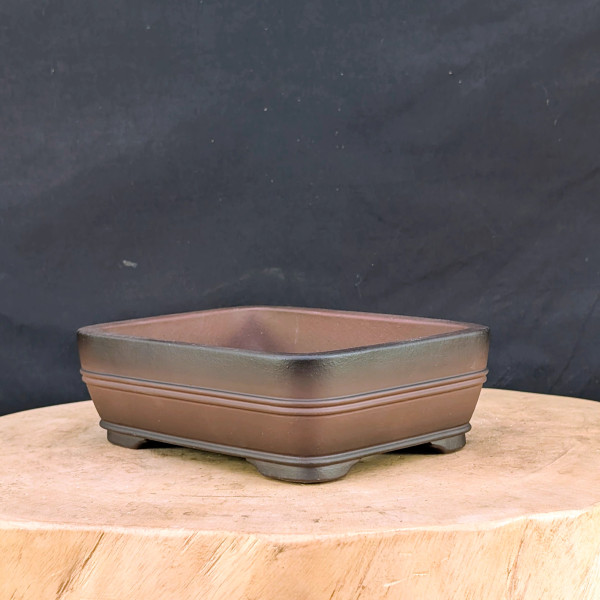 7.5-Inch Unglazed Yixing Bonsai Pot (No. 1157)