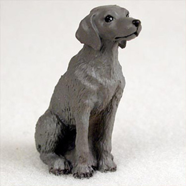 Weimaraner Bonsai Tree Figurine