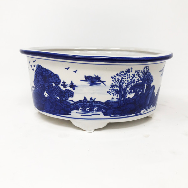 8" Porcelain Bonsai Pot (CL-PBP-03) 8" Porcelain Bonsai Pot (CL-PBP-03)