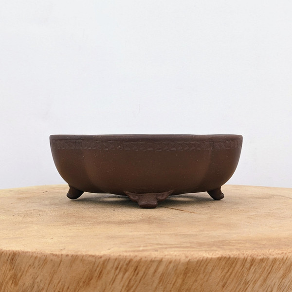 7" Unglazed Yixing Bonsai Pot (No. 878)