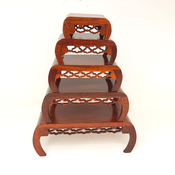 Hand Carved Bonsai Display Stand or Table Hand Carved Bonsai Display Stand or Table