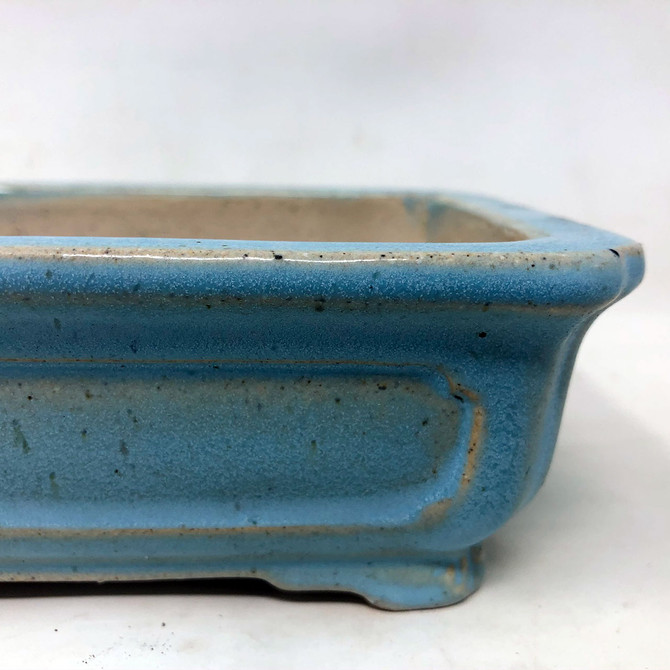 7" Blue Glazed Yixing Pot (YX1114a)