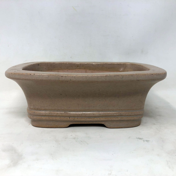 6" Tan Glazed Yixing Pot (YX1119e)