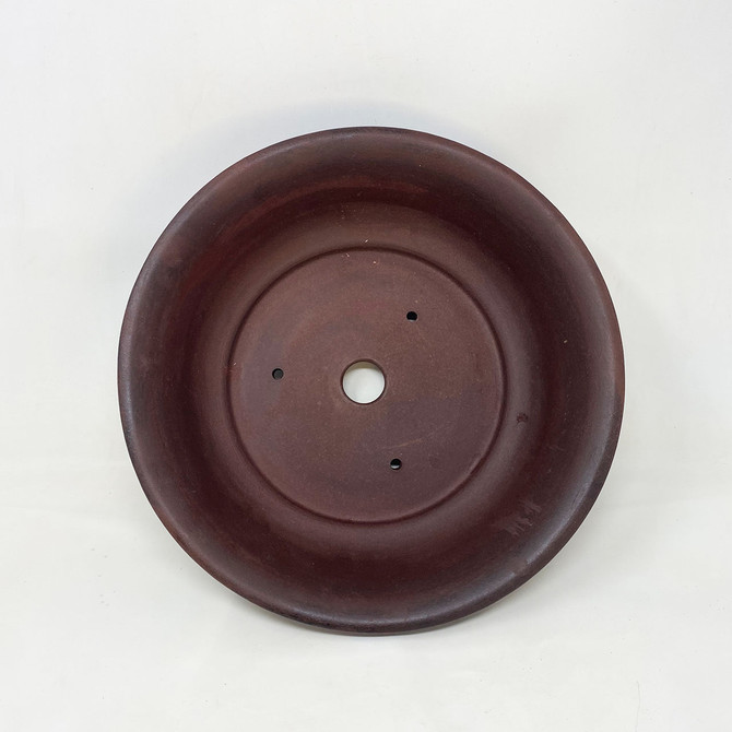 12" Round Unglazed Yixing Pot (YX1121)