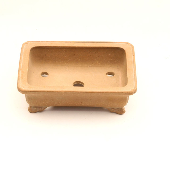 8" Unglazed Rectangle Izumiya Tokoname Pot - TK986