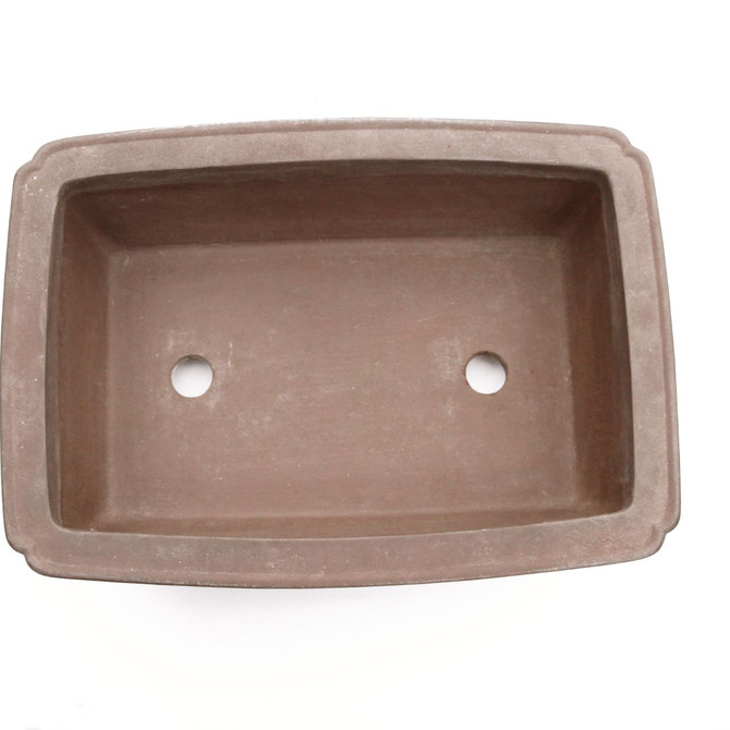 14" Unglazed Yamaaki Rectangle Pot - TK1025