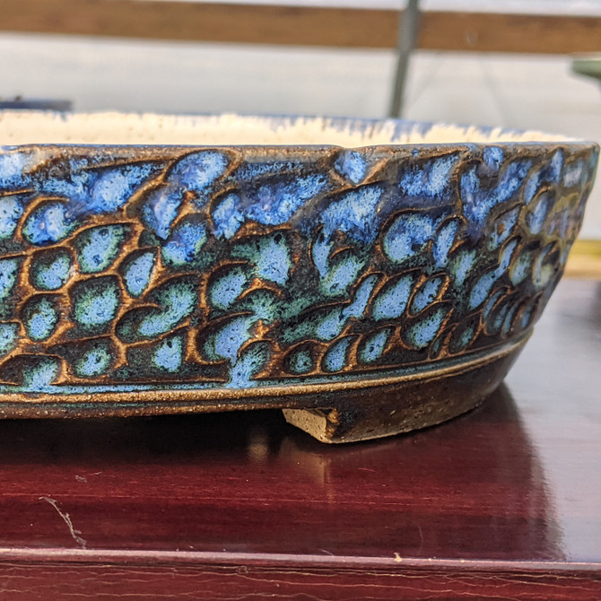 9 1/4" Handmade Pot by the Pot Punching Potters (PPP13)