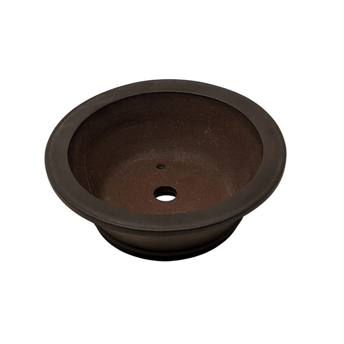 5.5" Round Unglazed Ceramic Pot - YX508