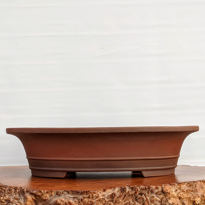 18" Unglazed Yixing Bonsai Pot (No. 1549)