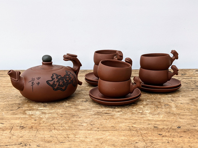 Handmade Yixing Tea Set (No. 1)