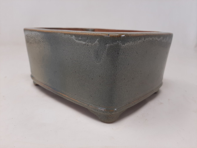 6 1/2" Glazed Yixing Bonsai Pot (YX1020-1d)