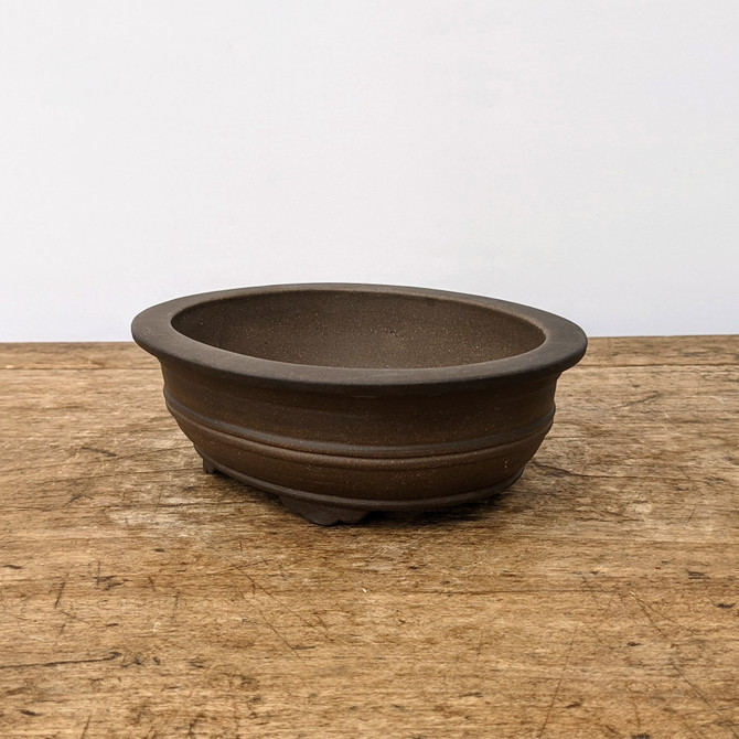 7" Unglazed Bonsai Pot (No. 1795)