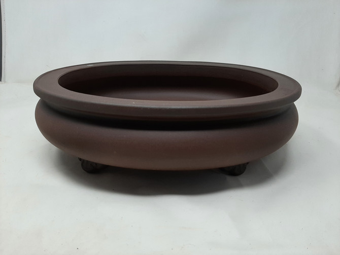 12" Oval Yixing Pot (YX1042-1)